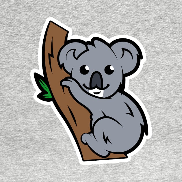 Koala - Cartoon Animals - Cartoon Island by Cartoon Island